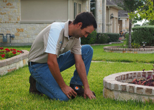 our pro is adding a new sprinkler